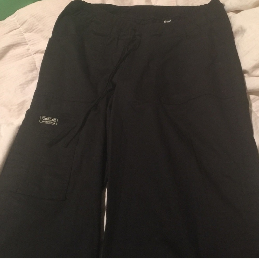 Black Cherokee Scrub Pants